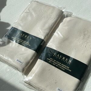 Lauren Ralph Lauren Harrison Cream Napkins